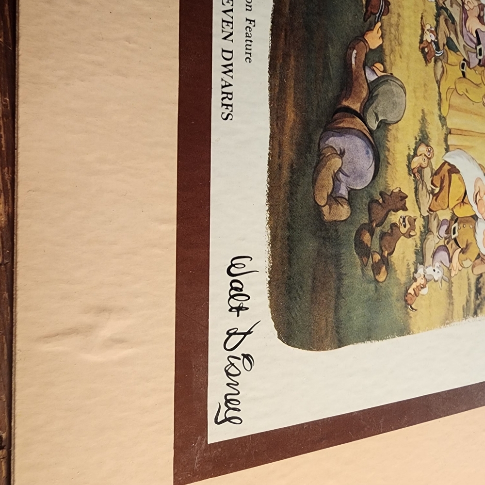Disney Snow White and the Seven Dwarfs Art Print - Picture 15 of 15
